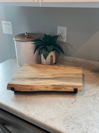 Live Edge Charcuterie Cheese Board