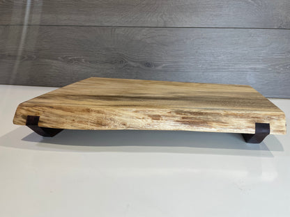 Live Edge Charcuterie Cheese Board