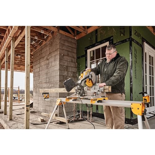 DEWALT 12-Inch Miter Saw, 15-Amp, Single Bevel, Compound (DWS715)