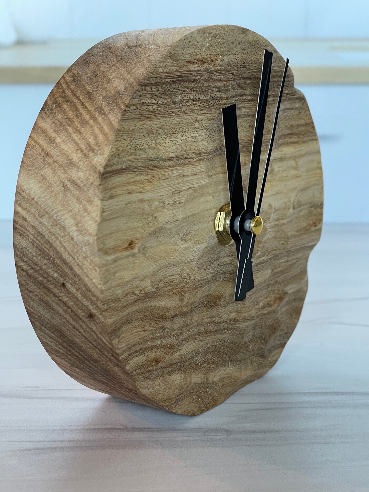 Office Desk Tabletop Shelf Clock Decor