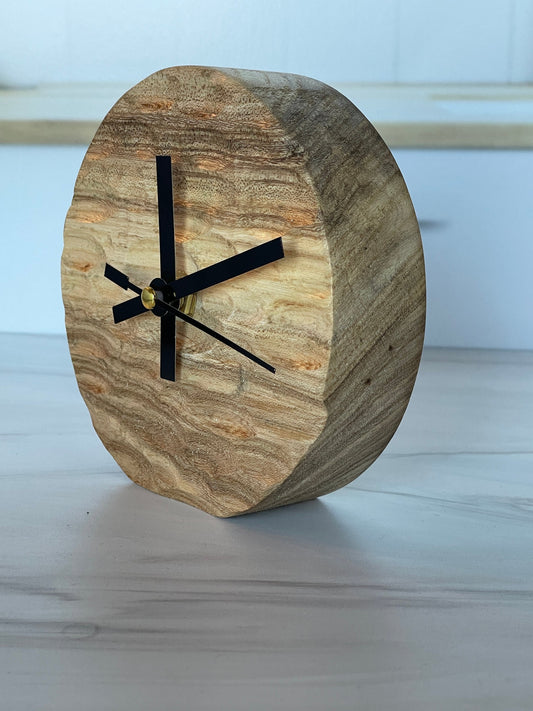 Office Desk Tabletop Shelf Clock Decor