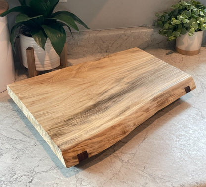 Live Edge Charcuterie Cheese Board