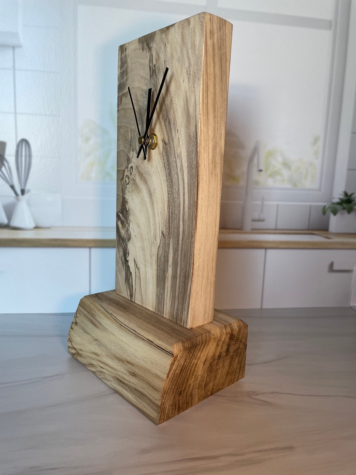 Handcrafted Custom Wooden Clock